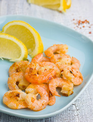 Fried shrimps