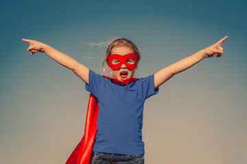 Child superhero portrait © yuryimaging