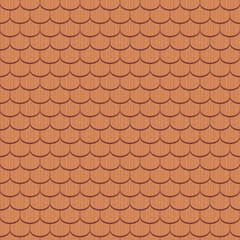 Beaver tail tile, ancient - seamless tileable