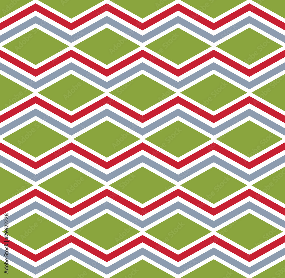 Poster rhythmic colorful textured endless pattern with rhombs, continuo