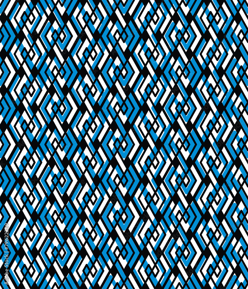 Poster bright rhythmic textured endless pattern, stripy continuous crea