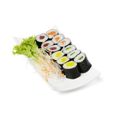 Sushi, Teller, frisch