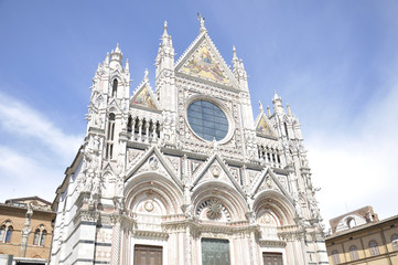 Fototapeta na wymiar Siena Cathedral, Tuscany, Italy.