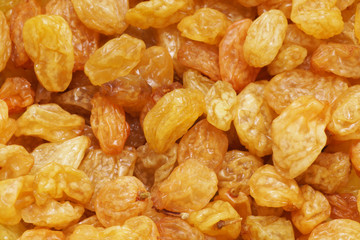 A handful of raisins.