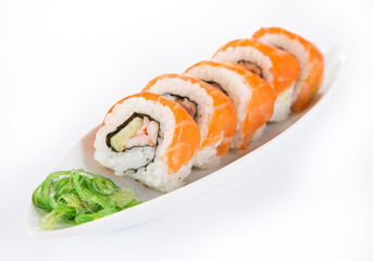 Japanese seafood sushi set