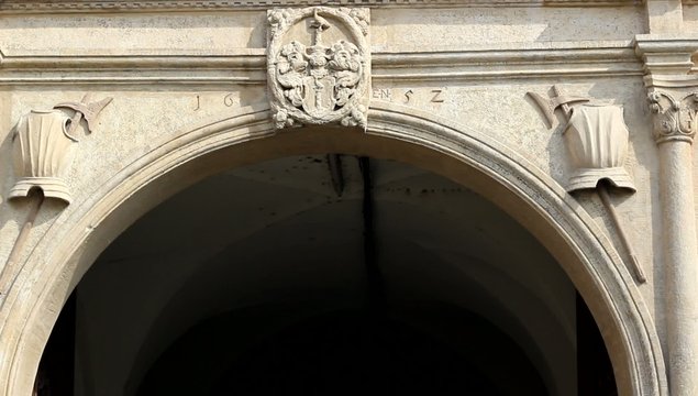 Carved Coat of Arms