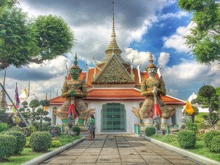 Naklejka premium art of temple