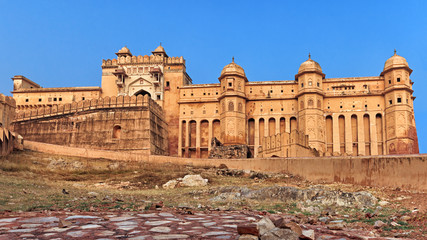 View of Amber fort, Jaipur, India