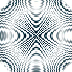 Moire pattern, op art background. Relaxing hypnotic backdrop wit