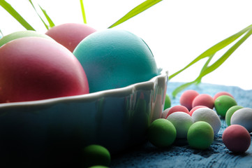 easter color eggs