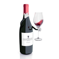 bottle sommelier-profile view