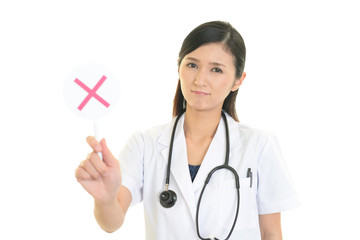 禁止の意思表示をする医師