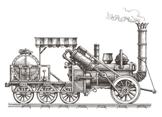 Fototapeta na wymiar train vector logo design template. steam locomotive or transport
