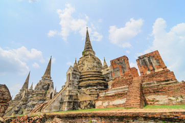 Fototapeta premium ayutthaya historical park, Thailand