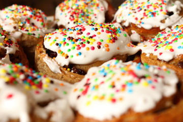Homemade Easter cakes