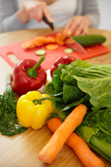 Vegetables close-up. Healthy food