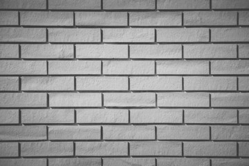 Old white brick wall background and texture..