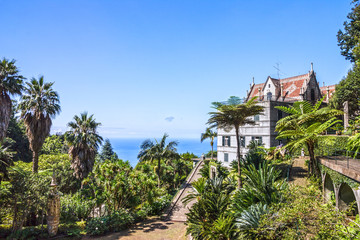 Fototapeta na wymiar Palace Monte, Madeira island, Portugal