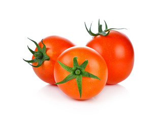 Tomato vegetable isolated on white background