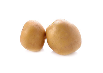 Potatoes isolated on white background