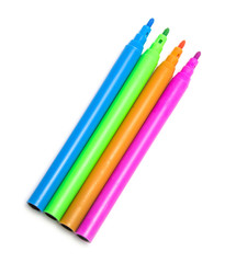 Colorful markers pens Multicolored Felt Pens draw line