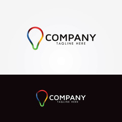 Ide StartUp Logo Design Concept