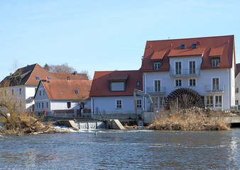 Fototapeta na wymiar Wassermühle in Kallmünz