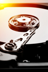 Computer hard disk  (HDD)