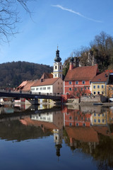 Naklejka premium Kallmünz