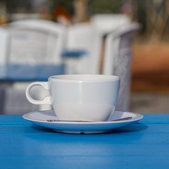 white coffee cup