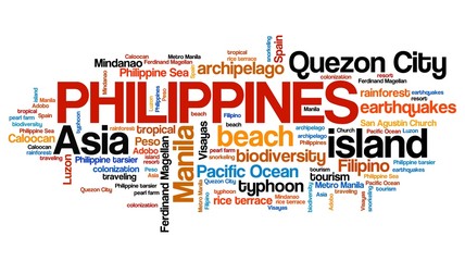 Philippines - word cloud