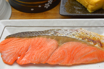 鮭の塩焼き