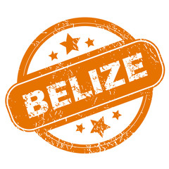 Belize grunge icon
