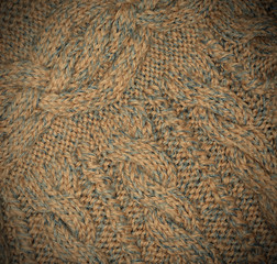 beautiful piece of knitting