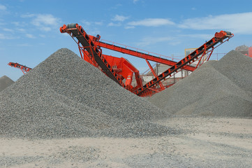 Production of building rubble