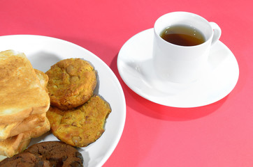 tea and snack