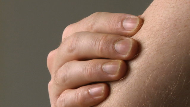 Close up shot of a male in his 30