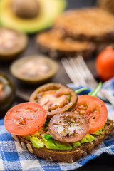Avocado sandwich