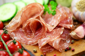 Gemüse Salami