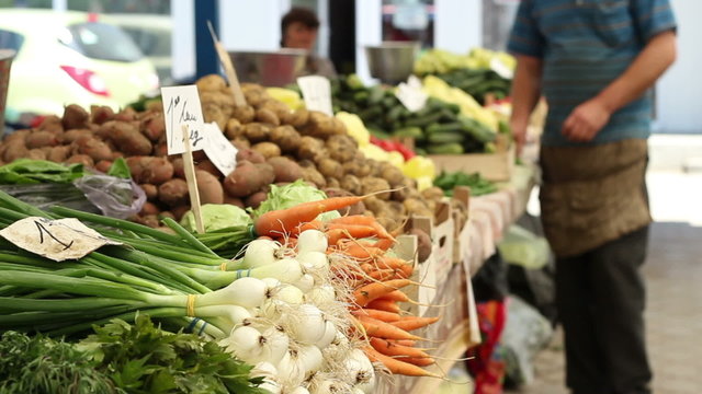 Organic Food at Market