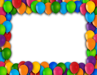 Cornice di palloncini © giadophoto