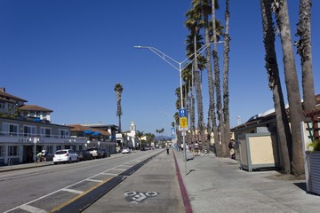 Santa Cruz main promenade, California