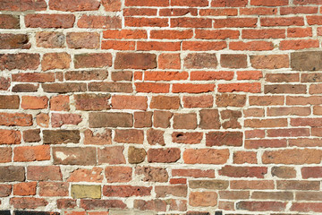 old bricks stone wall in various colors