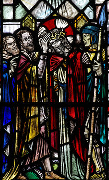 Crown of thorns (stained glass)