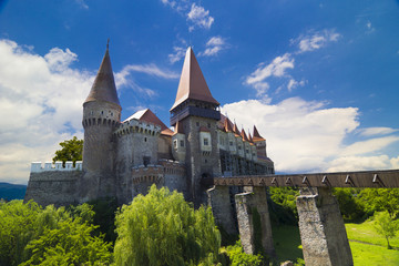 Fototapeta na wymiar Hunedoara Castle