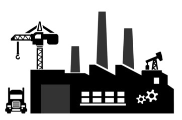 Fototapeta premium Usine industrielle