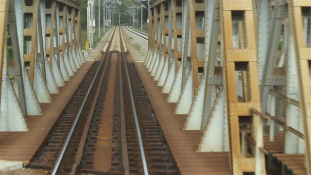 Railroad over Iron Bridge