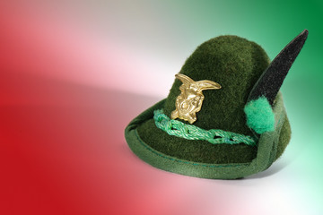 cappellino alpini italiani miniatura