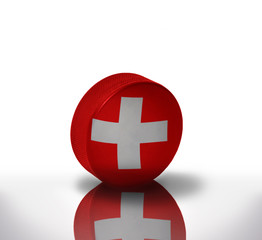 Obraz premium swiss hockey