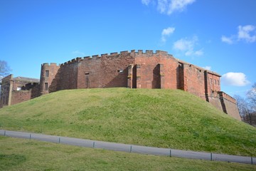 Fototapeta na wymiar Chester castle